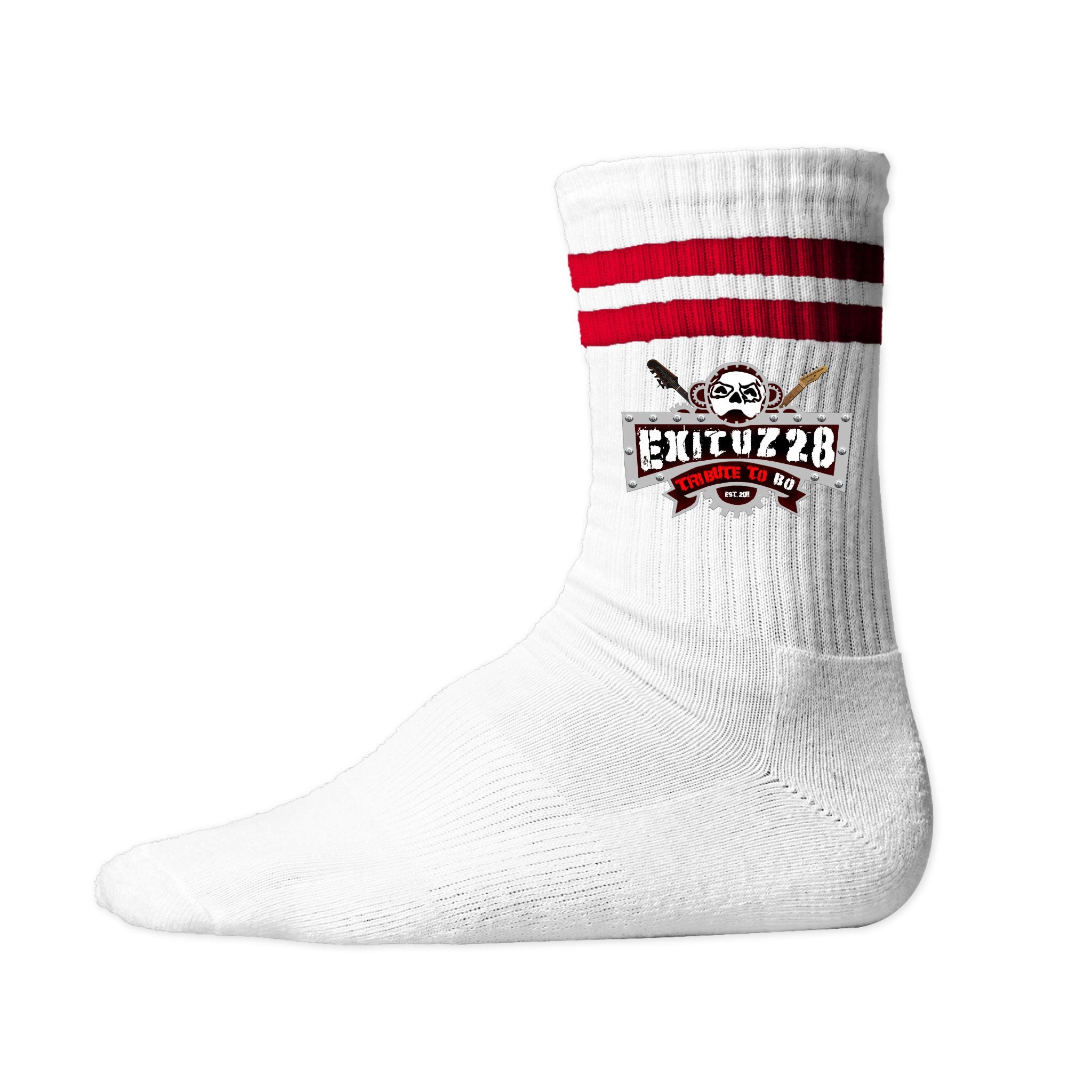 Exituz28 Socken mit Logo