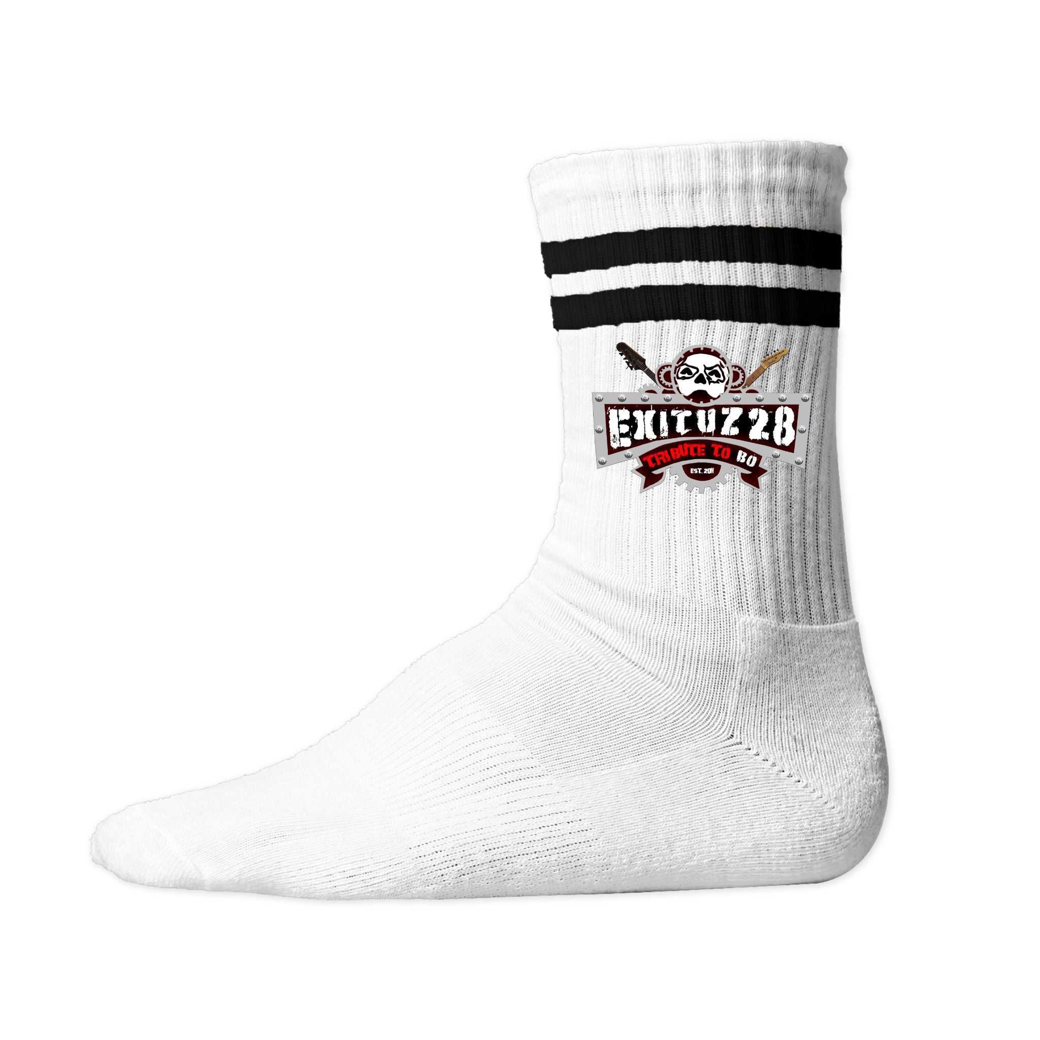 Exituz28 Socken mit Logo